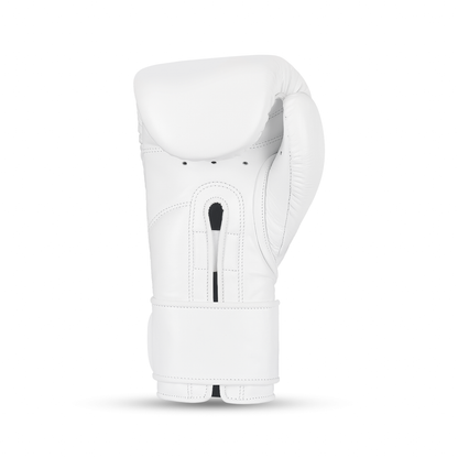 Elite Pro 2.0 Velcro Boxing Gloves - White Grey