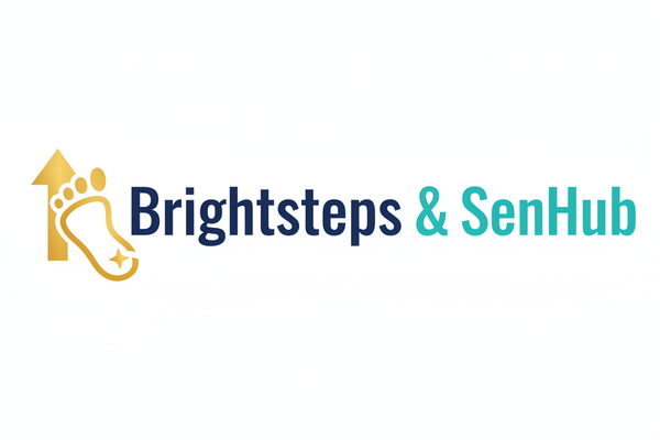 Brightsteps & SenHub Logo